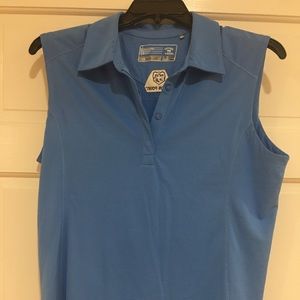 Women’s Sleeveless Cutter & Buck Golf Shirt XL